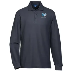 Lightweight Classic Pique LS Polo - Men's
