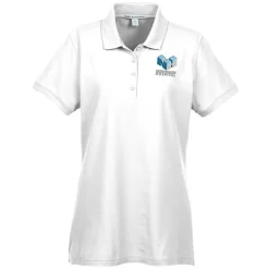 Lightweight Classic Pique Polo - Ladies' - 24 hr