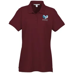 Lightweight Classic Pique Polo - Ladies' - 24 hr