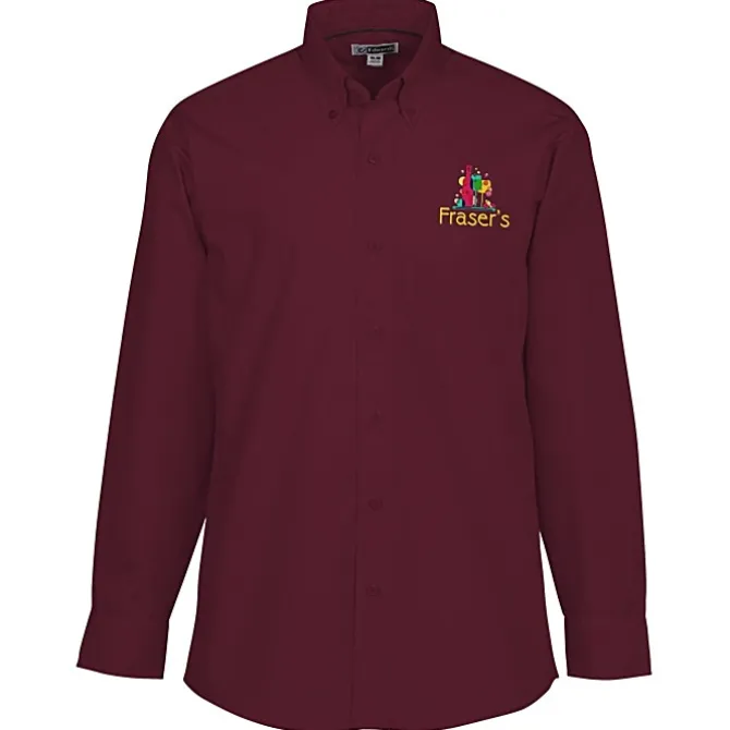 Lightweight Easy Care Poplin Shirt - Men's