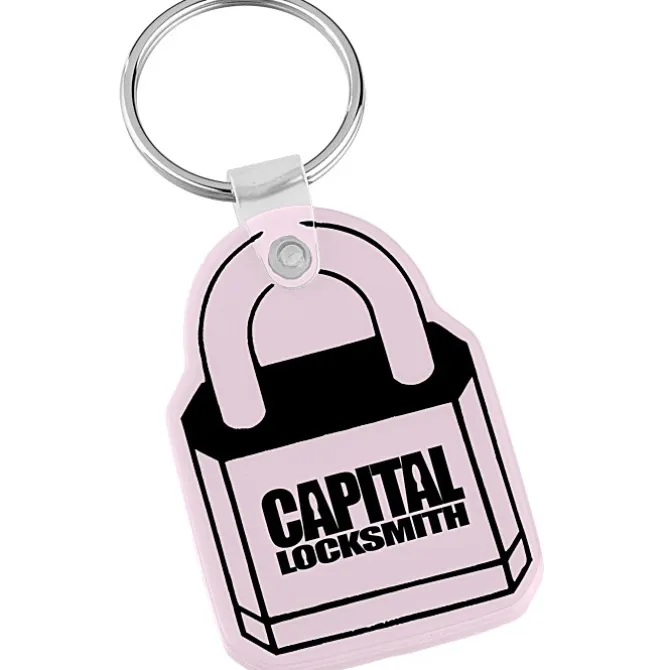 Lock Soft Keychain - Opaque