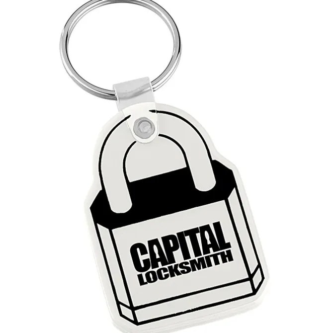 Lock Soft Keychain - Opaque