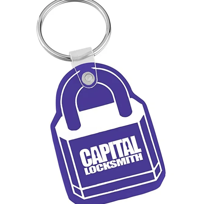 Lock Soft Keychain - Opaque