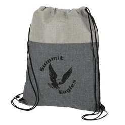 Lynford Heathered Drawstring Backpack - 24 hr