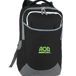 Maddox Laptop Backpack - Embroidered