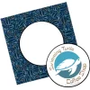 Magnetic Picture Frame with Car Magnet - Round