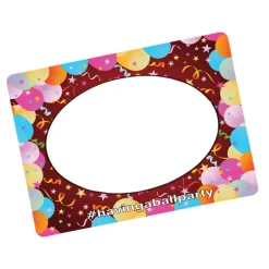 Magnetic Picture Frame with Car Magnet - Oval
