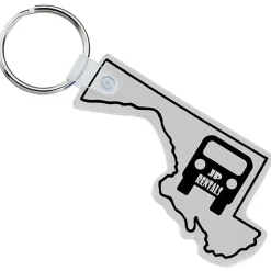 Maryland Soft Keychain - Opaque
