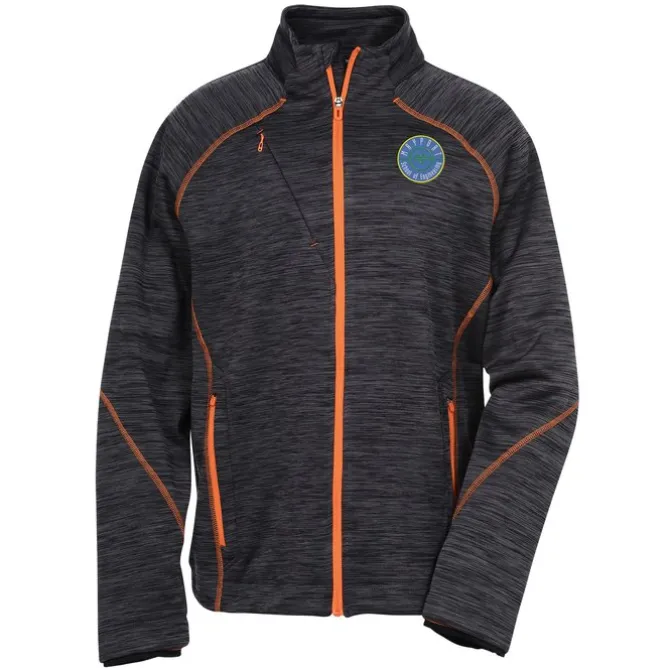Melange Bonded Fleece Jacket - Men's