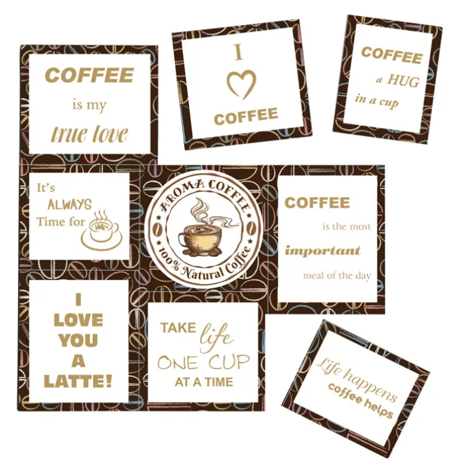 Message Magnet - 5-3/4 inches x 5-3/4 inches
