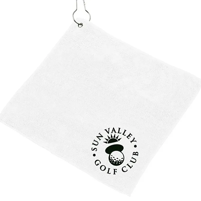 Microfiber Golf Towel - 12 inches x 12 inches