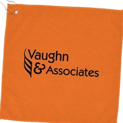 Microfiber Golf Towel - 15 inches x 15 inches - 24 hr