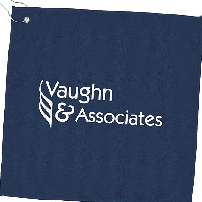 Microfiber Golf Towel - 15 inches x 15 inches - 24 hr