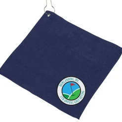 Microfiber Golf Towel - 12 inches x 12 inches - Full Color