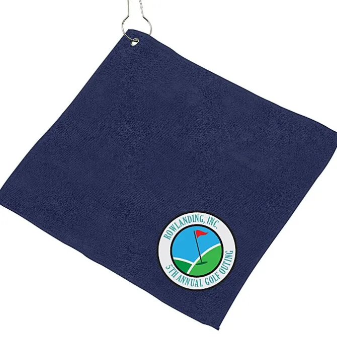 Microfiber Golf Towel - 12 inches x 12 inches - Full Color