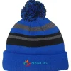 Microfleece Lined Pom Pom Beanie - 24 hr