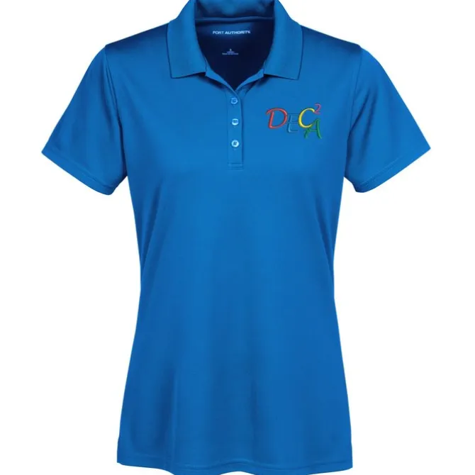 Micro Mesh UV Performance Polo - Ladies' - Embroidered
