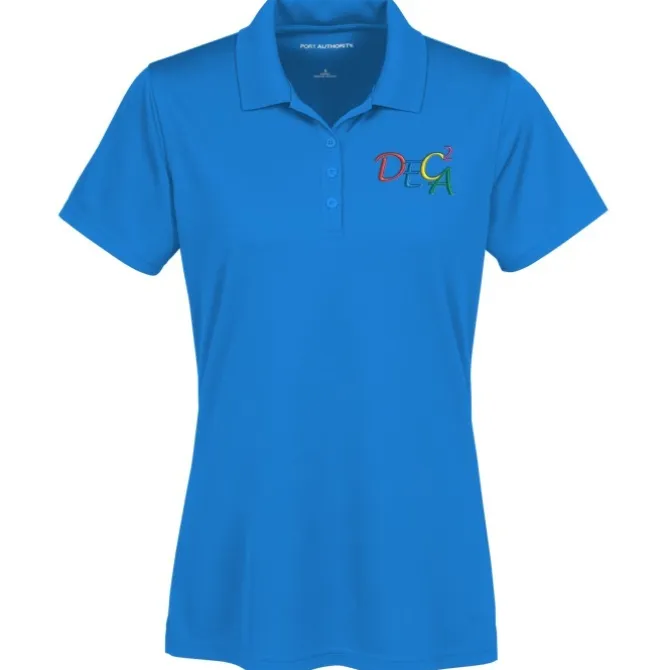 Micro Mesh UV Performance Polo - Ladies' - Embroidered