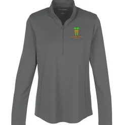 Micro-Mesh 1/4-Zip Pullover - Ladies'