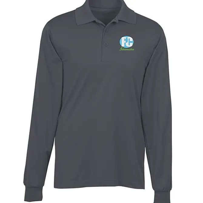 Micropique Sport-Wick Long Sleeve Polo - Men's