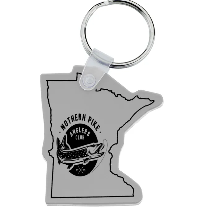 Minnesota Soft Keychain - Opaque