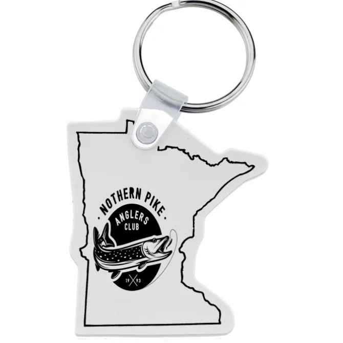Minnesota Soft Keychain - Opaque