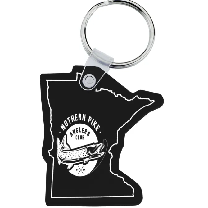Minnesota Soft Keychain - Opaque