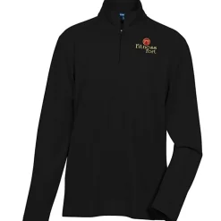 Molecule Mesh 1/2-Zip Pullover - Men's - Embroidered