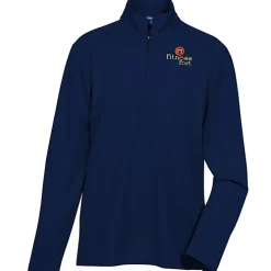 Molecule Mesh 1/2-Zip Pullover - Men's - Embroidered