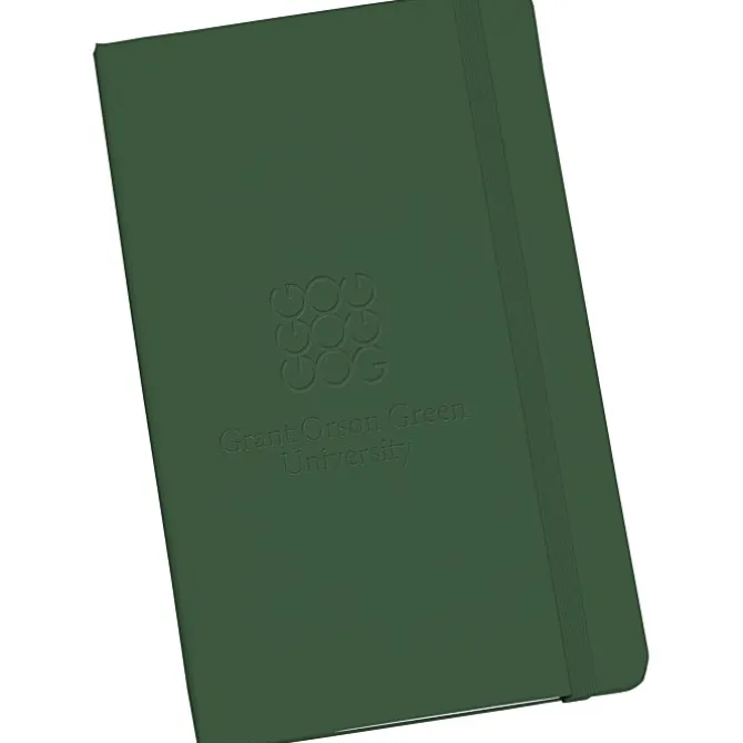 Moleskine Hard Cover Notebook - 8 1/4 inches x 5 inches - Ruled