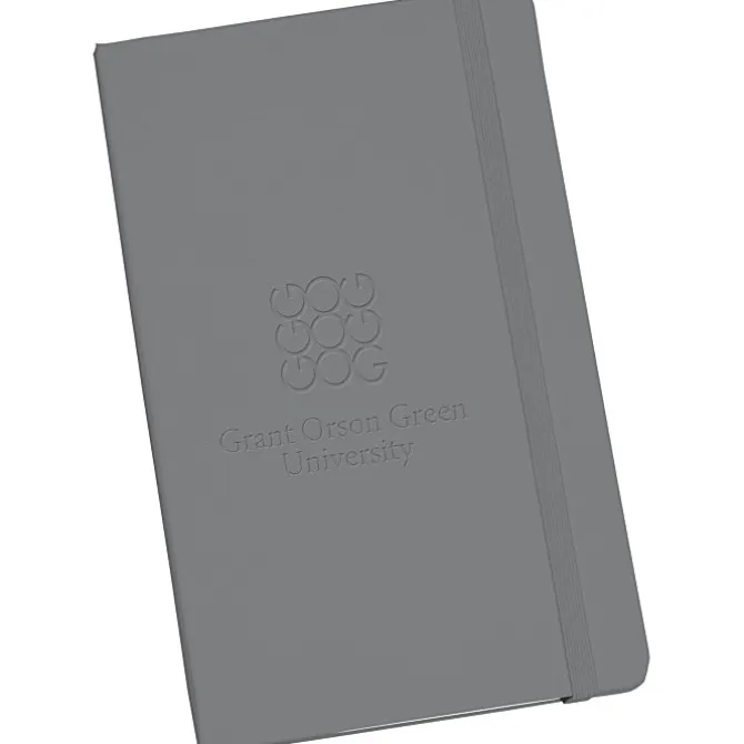 Moleskine Hard Cover Notebook - 8 1/4 inches x 5 inches - Ruled