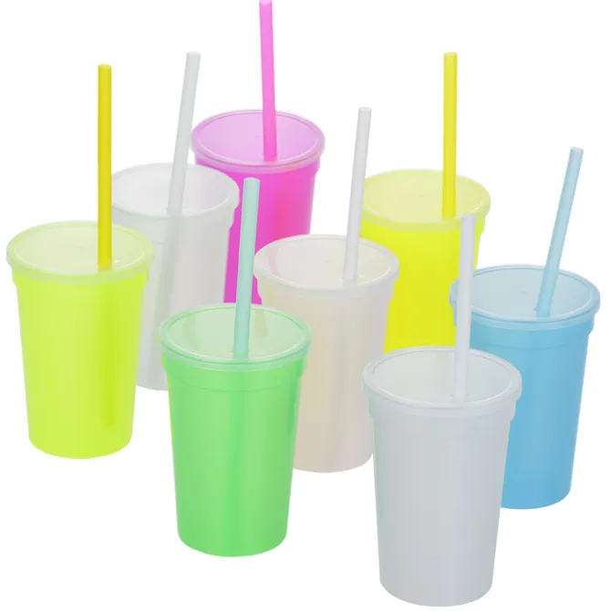 Mood Stadium Cup with Straw - 17 oz
