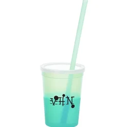 Mood Stadium Cup with Straw - 12 oz - 24 hr