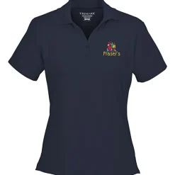 Moreno Textured Micro Polo - Ladies' - Embroidered - 24 hr