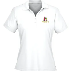 Moreno Textured Micro Polo - Ladies' - Embroidered - 24 hr