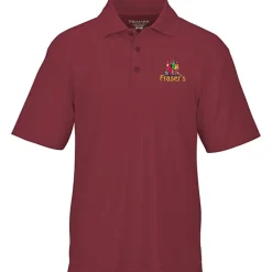 Moreno Textured Micro Polo - Men's - Embroidered - 24 hr