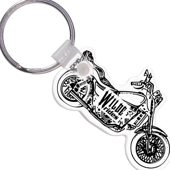 Motorcycle Soft Keychain - Opaque