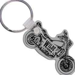 Motorcycle Soft Keychain - Opaque