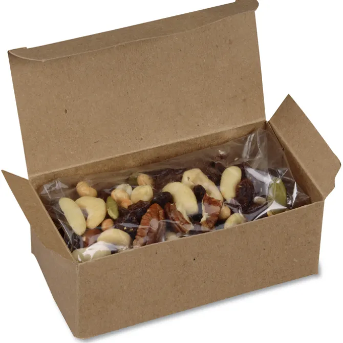 Natural Kraft Box - Deluxe Trail Mix
