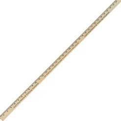 Natural Wood Yardstick - 1 1/8 inches x 1/4 inch