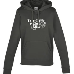 Nike Club Fleece Sleeve Swoosh Pullover Hoodie - Ladies' - Screen