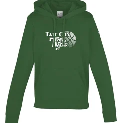 Nike Club Fleece Sleeve Swoosh Pullover Hoodie - Ladies' - Screen