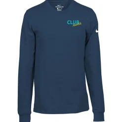 Nike Performance Blend LS T-Shirt - Men's - Embroidered
