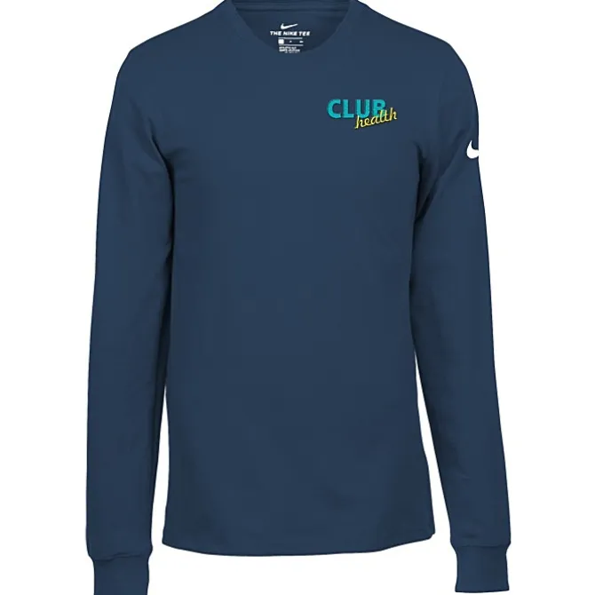 Nike Performance Blend LS T-Shirt - Men's - Embroidered