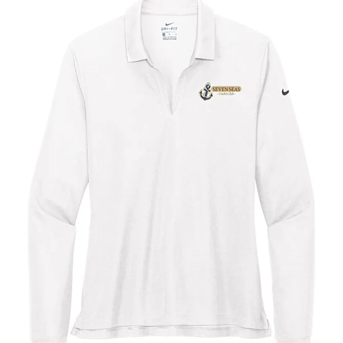 Nike Performance Tech Pique LS Polo 2.0 - Ladies'