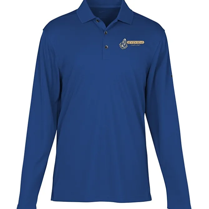 Nike Performance Tech Pique LS Polo 2.0 - Men's - 24 hr