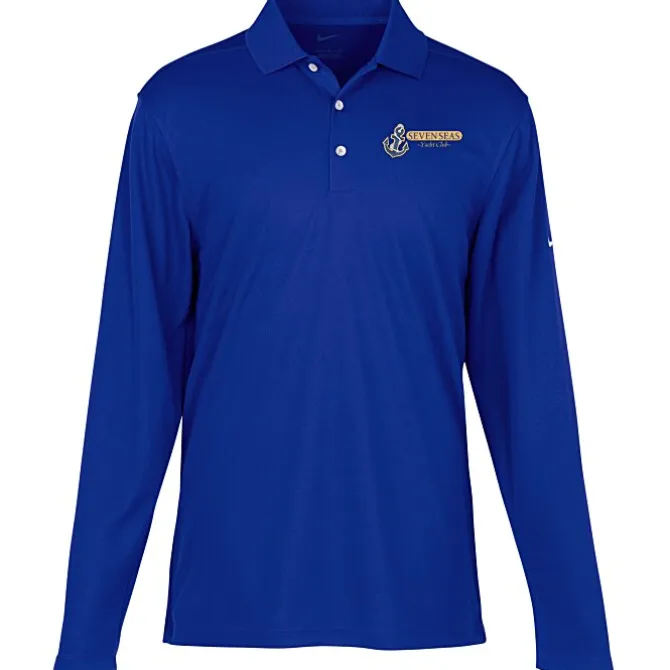 Nike Performance Tech Pique LS Polo 2.0 - Men's - 24 hr