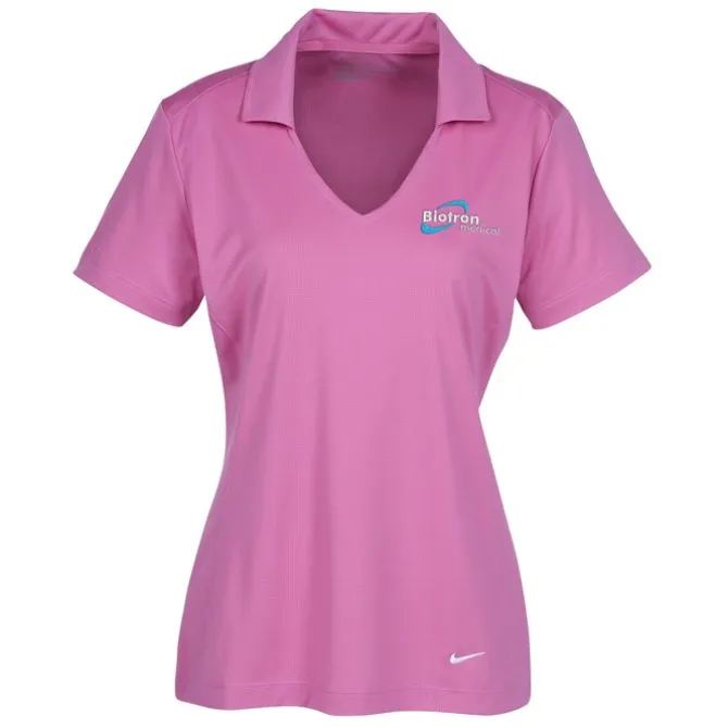 Nike Performance Vertical Mesh Polo - Ladies' - Embroidered
