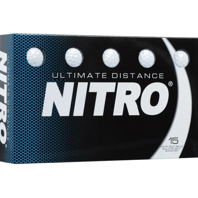 Nitro Ultimate Distance Golf Ball - 15 Pack