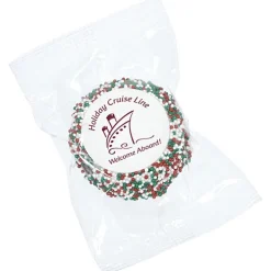 Nonpareil Dipped Sandwich Cookie